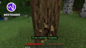 Minecraft Ağaç Kırma Modu